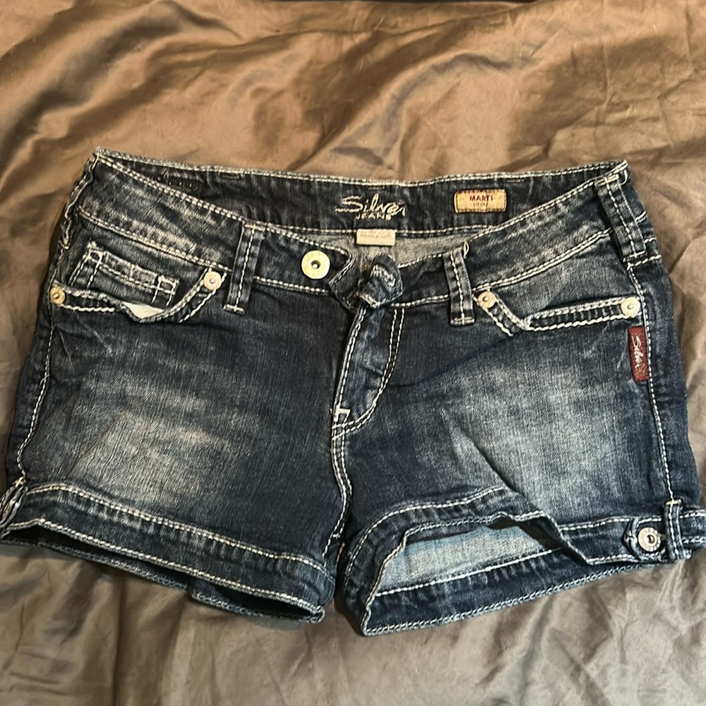 Silver Jeans Shorts
